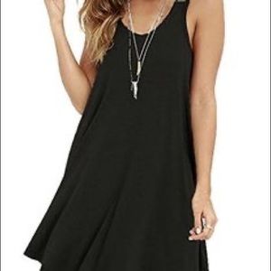AEO Soft and Sexy Black Tank Swing Dress